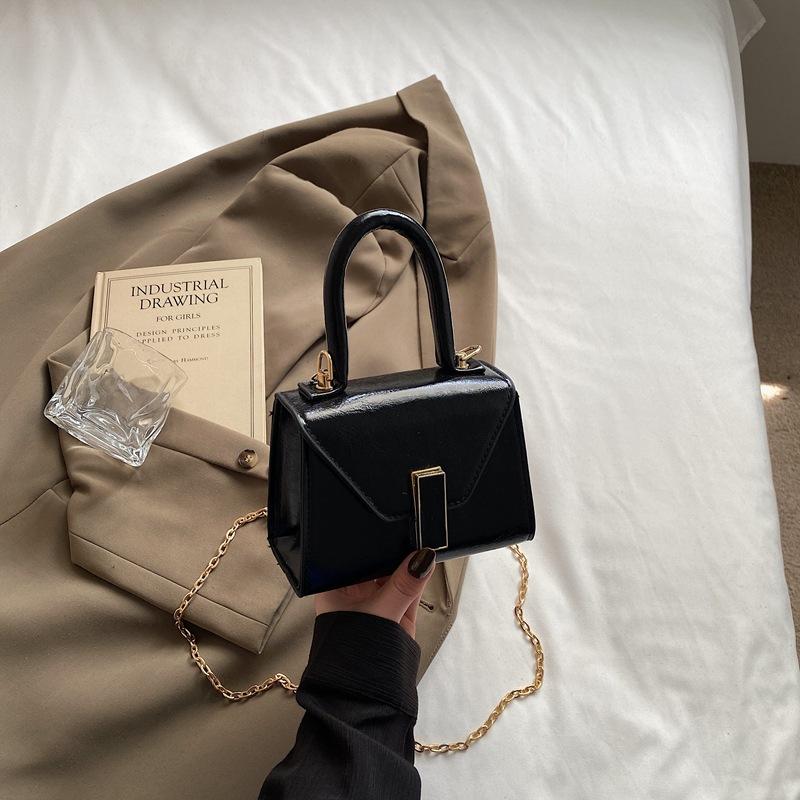 Chain Mini Exquisite Handbag Temperament Fashionable and Casual New Summer Solid Color Shoulder Messenger Bag