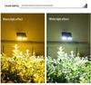 Waterproof Solar Wall Lamp: Outdoor Courtyard Light with Automatic Induction and Decorative Night Illumination.