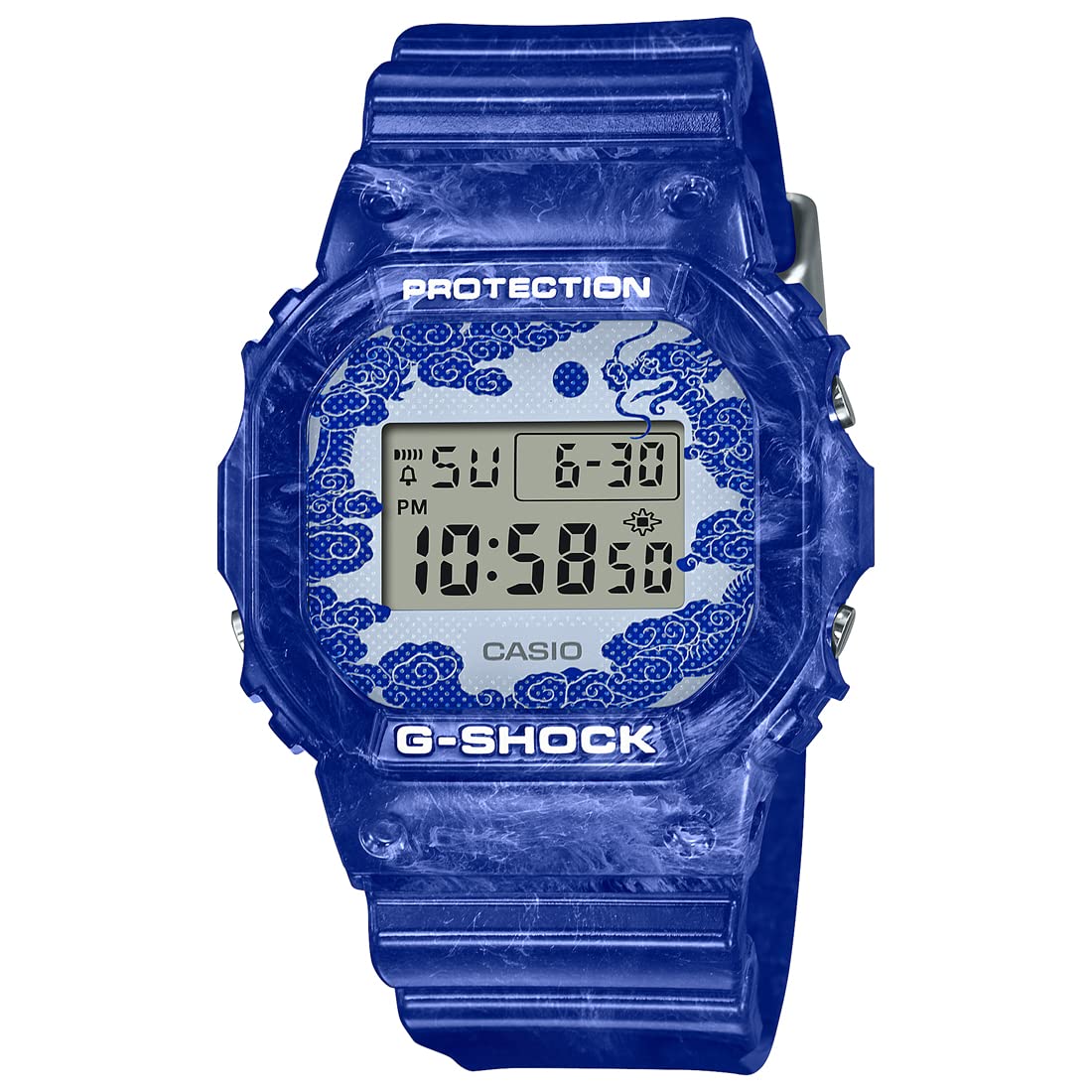 

Watch WEB Limited Model [Casio] G-Shock DW-5600BWP-2 Men s [Item] синий
