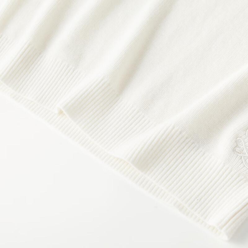 ELLE Women's Twist-Knot Merino Wool Sweater