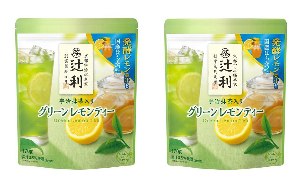 Tsujiri Uji Matcha Green Lemon 170g X 2 Tea,