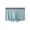 Seamless Men's Mid-Waist Modal Underwear with Breathable Antibacterial Crotch, Solid Color, Large Size