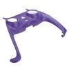 Game Controller Handle Decorative Strip Gamepad Grip Replacement DIY Shell Cover for PS5Purple