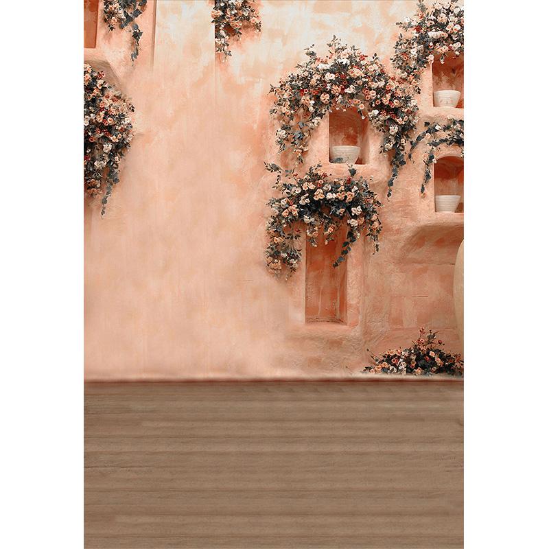 Flowers Scenery Villa Backgrounds for Photographs Wedding Theme Backdrop Maternity Shooting Props Photobooth