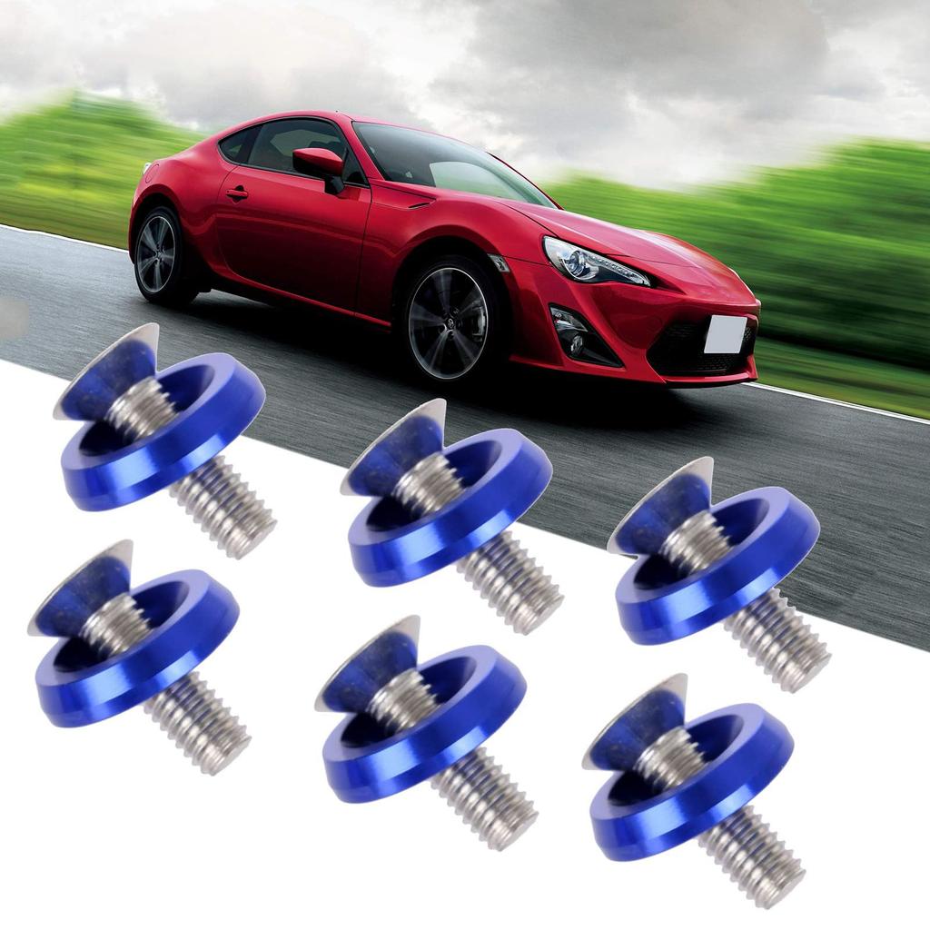 Bumper/Fender Washer Bolts License Plate Cap Holder Set Fender Washer