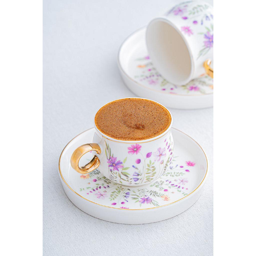 Lydia 6 -person Coffee Cup Team - 90 Ml