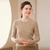 Women's Autumn/Winter Slim Fit Cashmere Round Neck Sweater