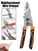 Pliers & Cutter Metal Wire Pliers Network Cable Wire Stripper Puller Electrician Hand Tool Newest Multifunctional Wire Stripper