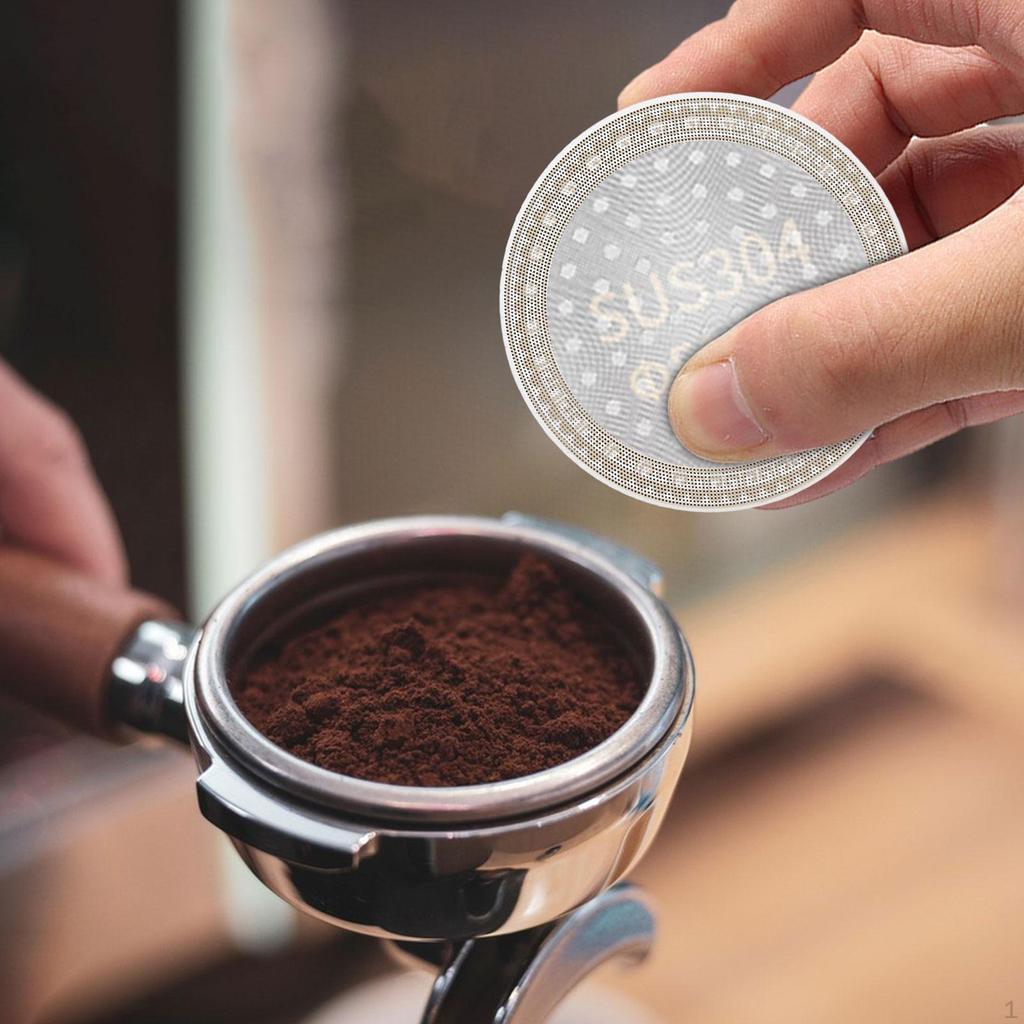 Kaffeefilter aus Edelstahl für Heim-Espressomaschinen
