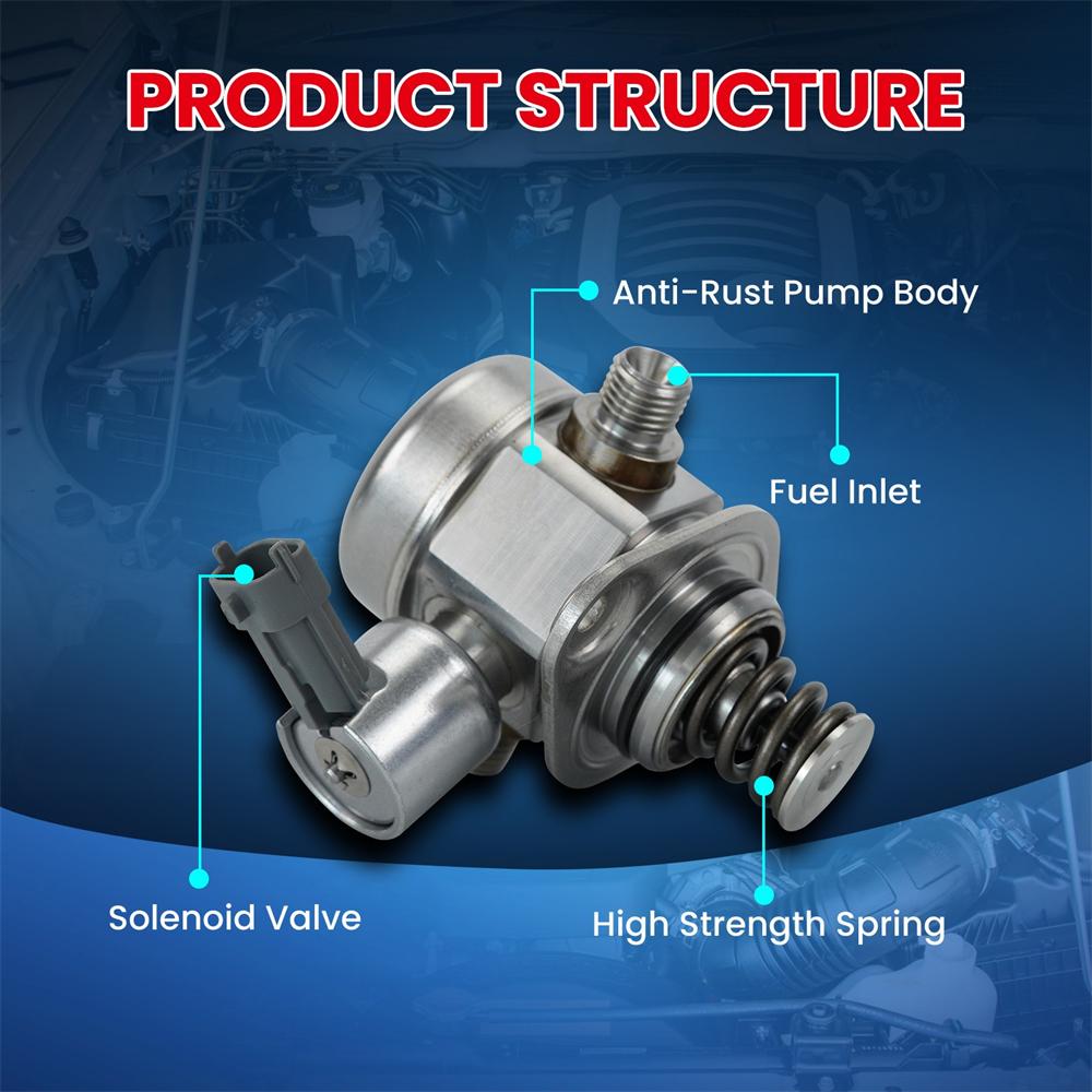 High Pressure Fuel Pump for Ford Transit Connect Escape Fiesta Fusion 1.6L