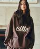 CITTA Signature Logo Half Zip-Up Fleece_Ctt3000(Brown)