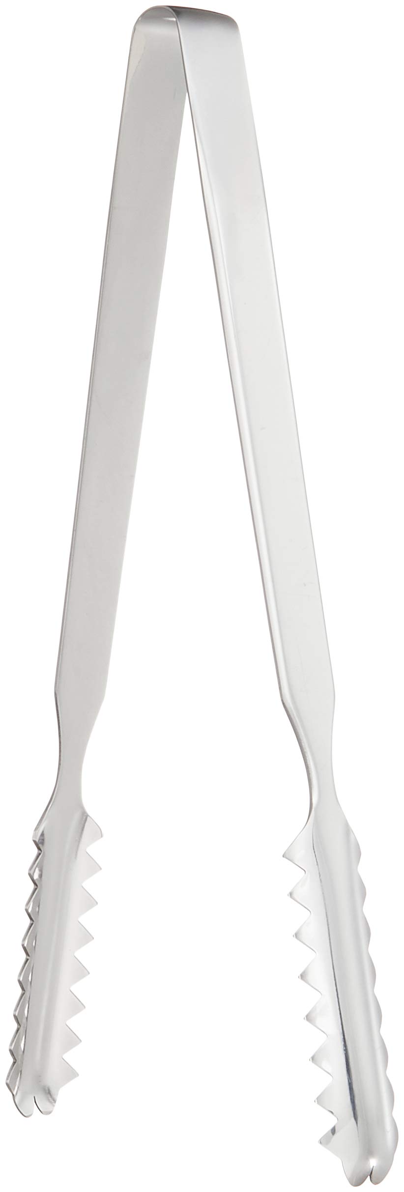 Endo Shoji Commercial Ice Stainless Made in PBU0101 Tongs, Large, Steel, Japan,