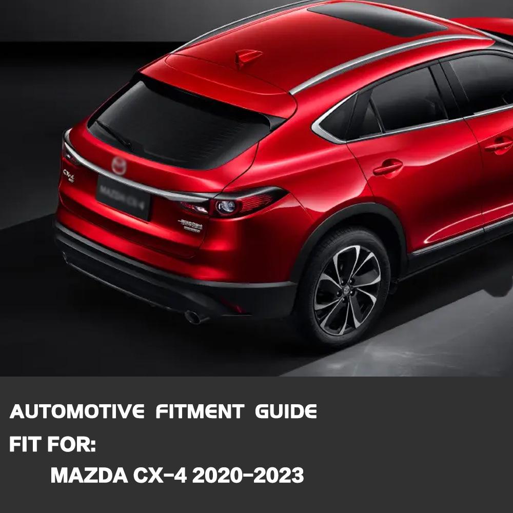 Compatible with 2020-2023 Mazda CX-4 Rear Tail Light Cover (Left/Right) for Brake, Turn, and Reverse Functions.