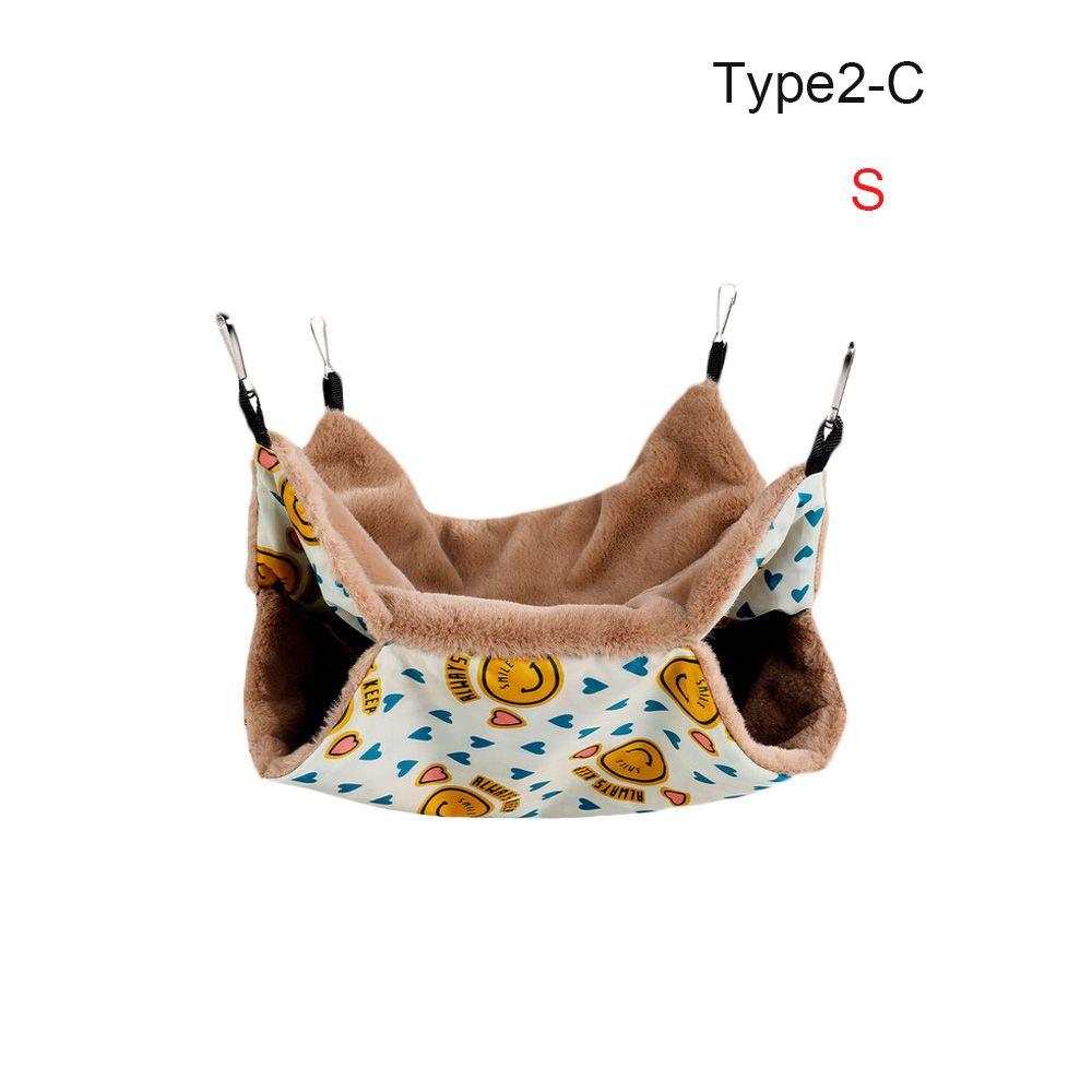 Thicken Comfortable Hamster Hammock Small Animal Sleeping Bag Guinea Pig Nest Warm Cage House