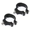 2pcs Universal Motorcycle Headlight Bracket Tube Fork Spotlight Holder Clamp Mounting Handlebar Clamp Kit For For Honda E8T7