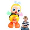 With Sound Bee Electric Toys Flash Lighting Children Music Pets Dancing Bee Toy  Preschool Learning