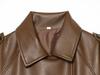 Stile europeo e americano, nuovi abiti da donna, alla moda, casual, trench corto in ecopelle 5854/865/702