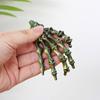 1pc 3D Printed Movable Skeleton Hand Joint Model - Flexible Articulated Palm Figurine, Collectible Desk Toy for Stress Relief