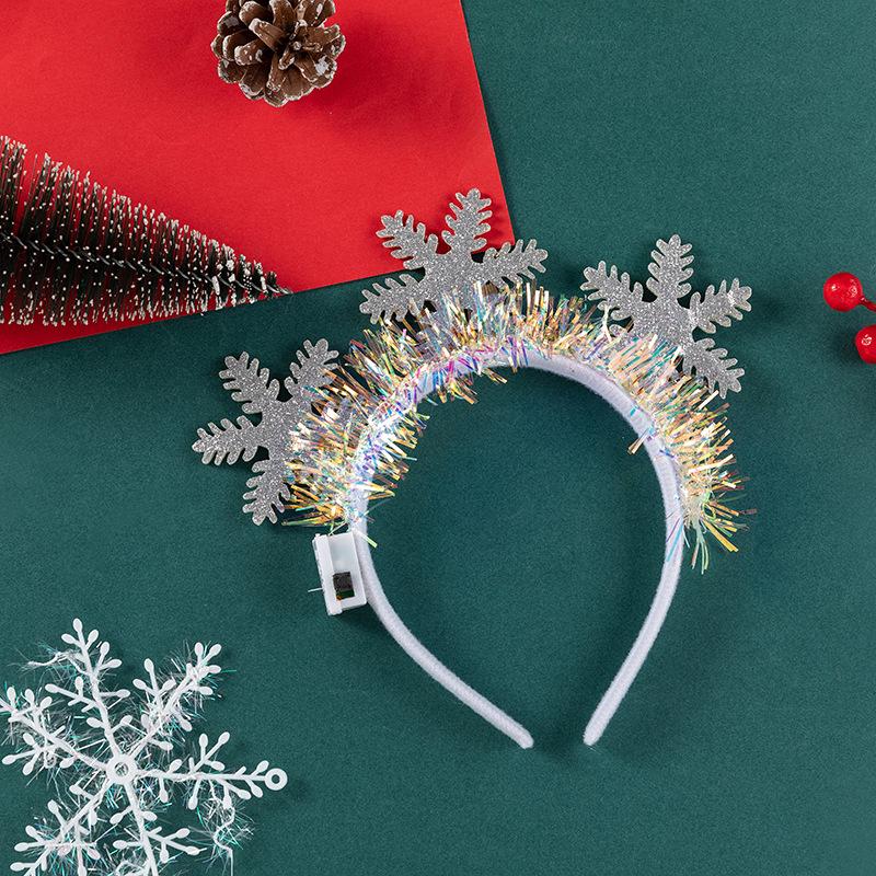Luminous Christmas Antler Headband for Children & Adults