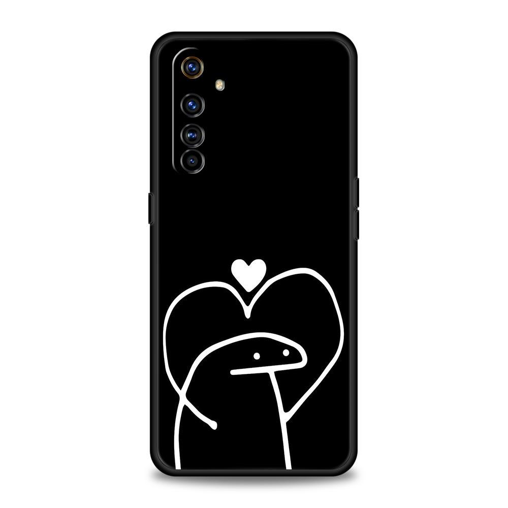 Cute Cartoon Matchman Phone Case For Realme 12 11 10 9 8 5G 7 6 GT5 GT3 GT2 Pro C21 C11 C25 C35 For Realme GT Neo 2 3 3T 5 Cover