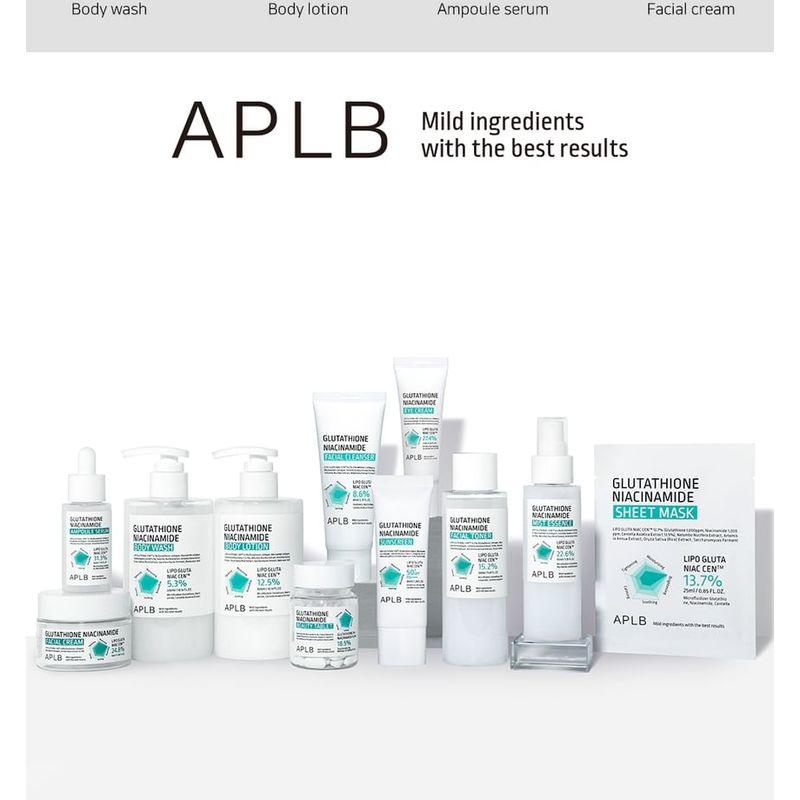 APLB - Glutathione Niacinamide Body 2 Types Sachet Set