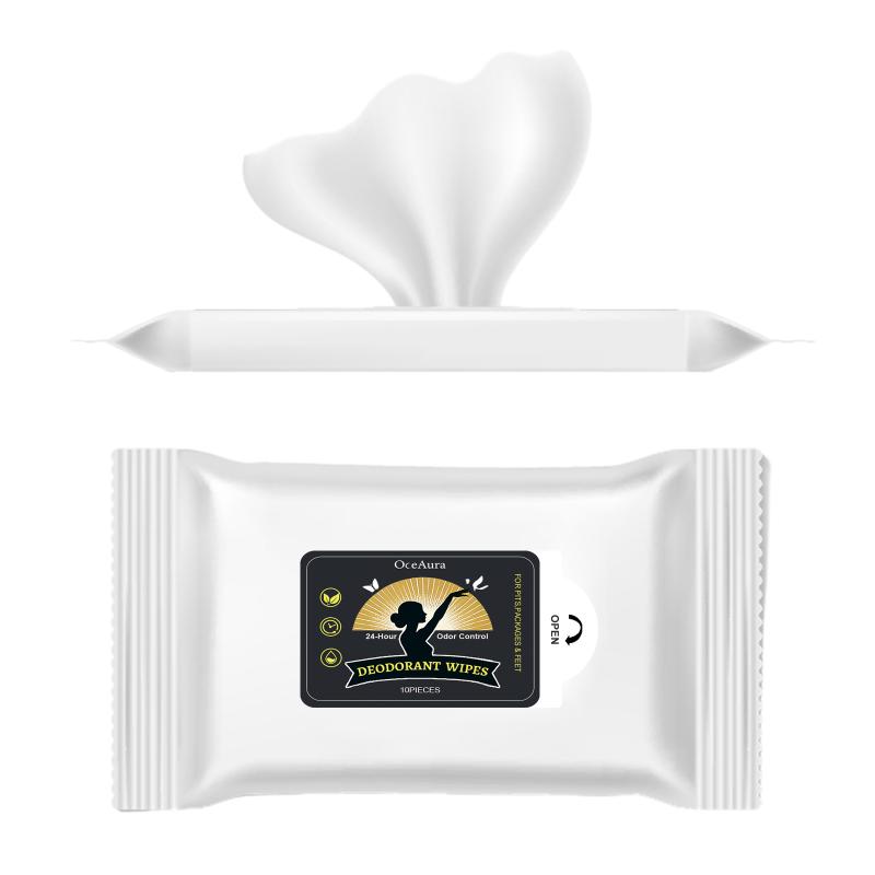 Deodorizing Body Wipes Disposable and Moist Gentle Cleansing Wipes For Sweat Odor Sports School Trip and Travel
