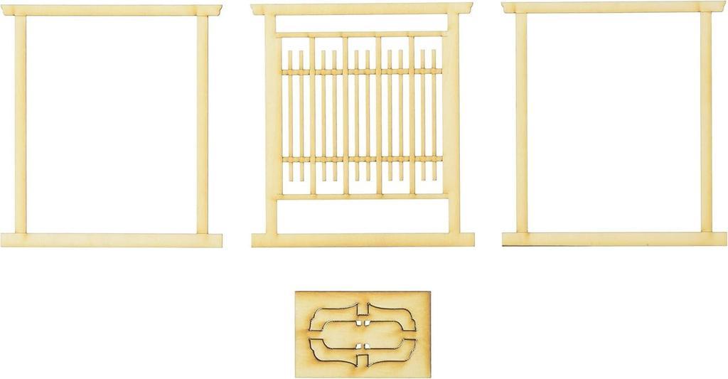 Kobaani Model Studio Japanese Modern Screen 2 Assembly Kit 1/12 WZ-011