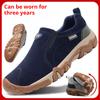 Autumn and Winter Men's Wear-resistant, Comfortable and Warm Low-top Hiking Shoes for Snow Outdoor Hiking Shoes