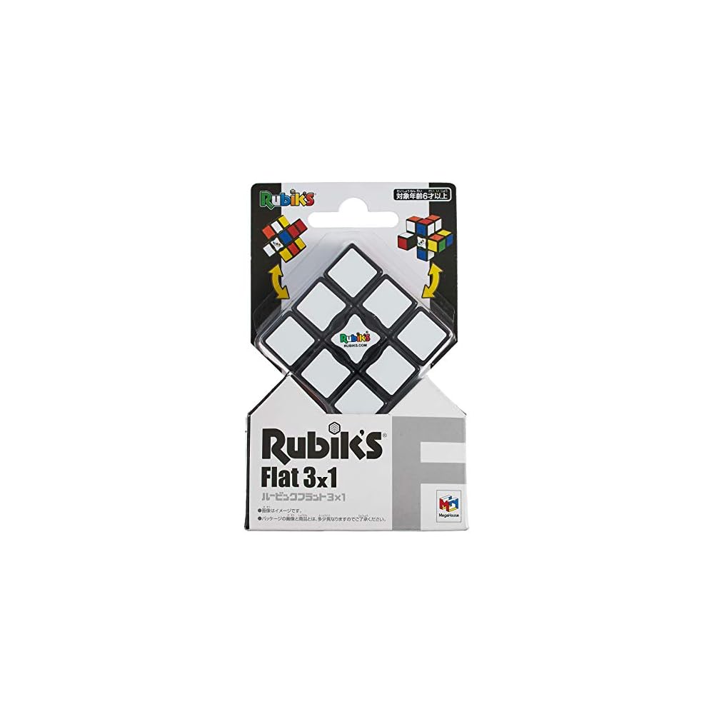 MegaHouse Rubik's Flat 3x1 Puzzle Official Licensed Product