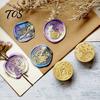 Wax Seal Accessories Brass Stamp Heads, Alphabet Christmas Embossed Sealing Handmade Craft Head for Envelope Gift Wrapping Journal Scrapbook