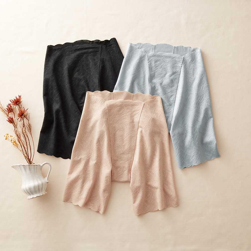 Gunze KIREILABO Long Size KB1663 Women's Girdle, Shapewear, Beige, LL,