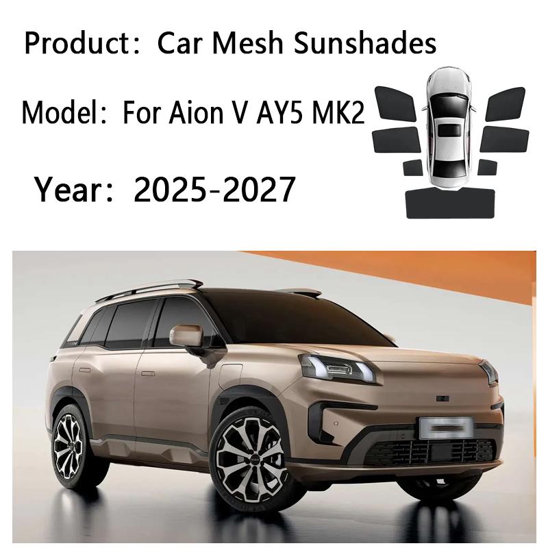 Sun Shades For Aion V AY5 MK2 2025 2026 2027 Sunshades Windshield Heat Insulation Curtain Privacy Windows Visors Car Accessories