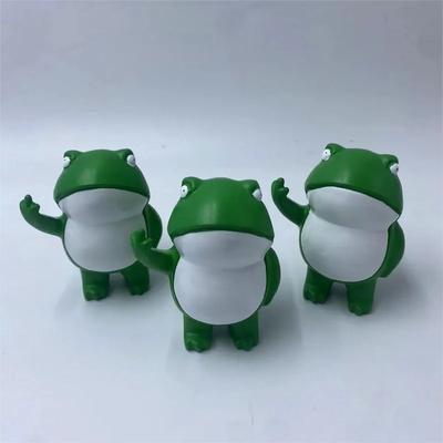 3Pcs Set Resin Handicrafts for Small Frogs, Outdoor Courtyard Pranks, Funny Frogs, Home Decor Ornaments