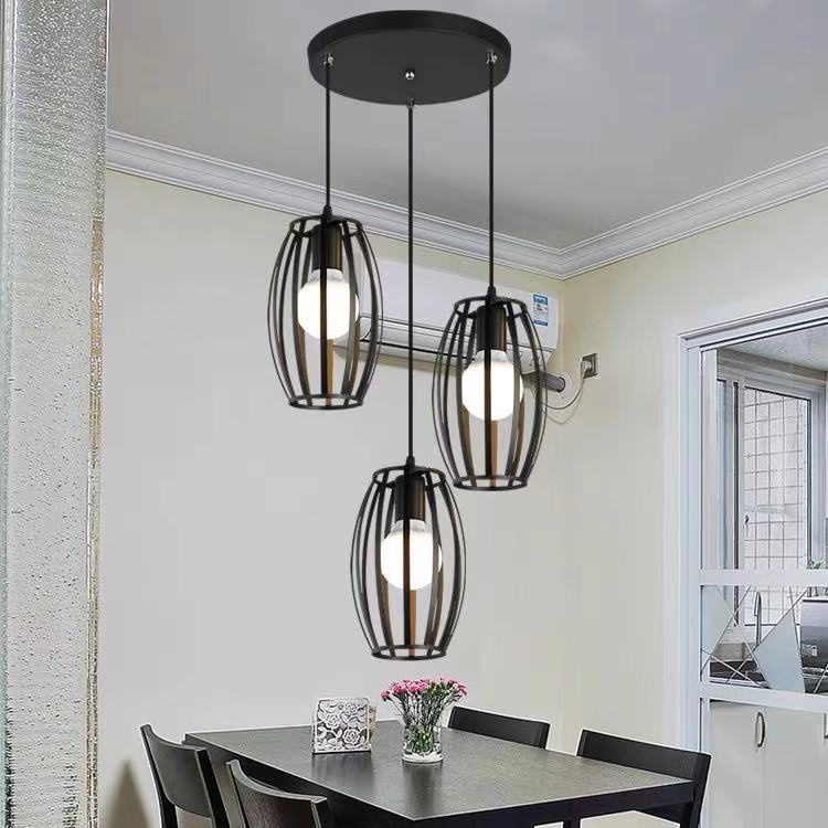 Modern Pendant Light Minimalist Indoor Chandelier Dining Pendant LED Light Living Room Iron Bar Counter Bedroom Lamp Home Decor