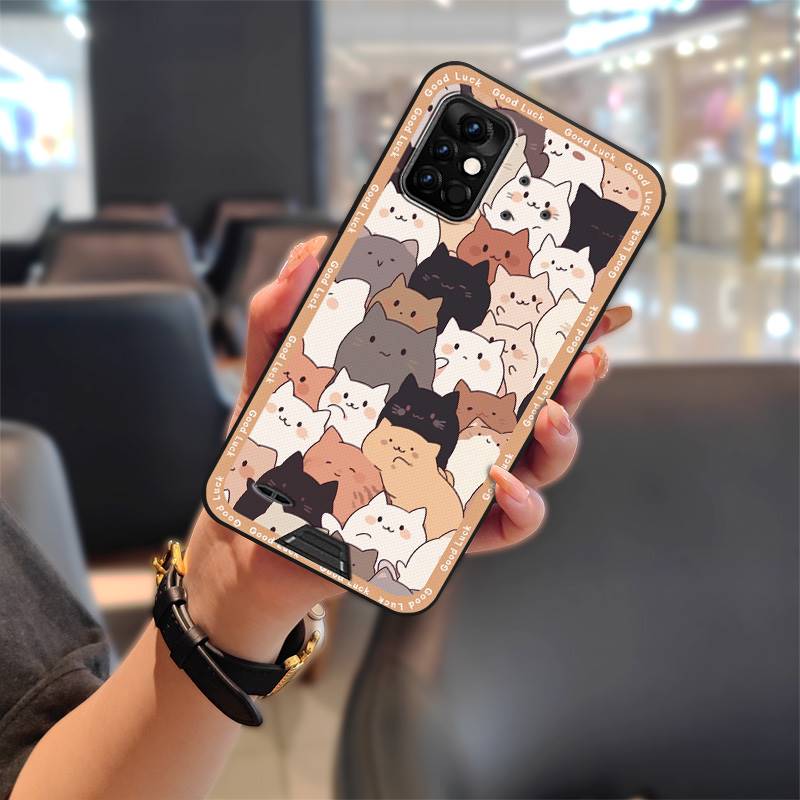 Fashion Design Protective Phone Case For UMIDIGI Bison Pro Anti-knock Durable Cartoon Anti-dust Dirt-resistant Silicone