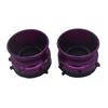 10 Inch 2Pcs Universal Loading Device Opener Adapter For Studer ReVox Aluminium NAB Hub Adapter