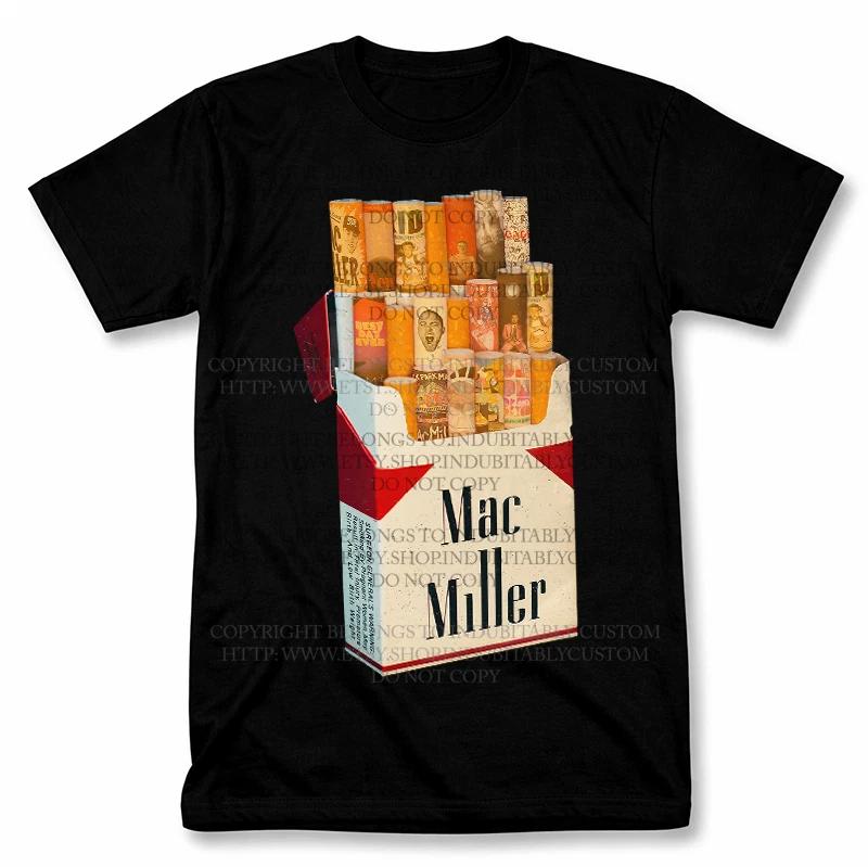 

Mac Miller Cigarette Graphic T shirt Vintage Style Fan Tee 3XL