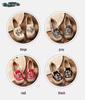 2025 Handmade Women's Old Beijing Embroidered Cloth Shoes with Soft Sole & Hemp Edge, Ethnic Low-Cut Style