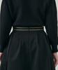 Anna Black Flare Skirt