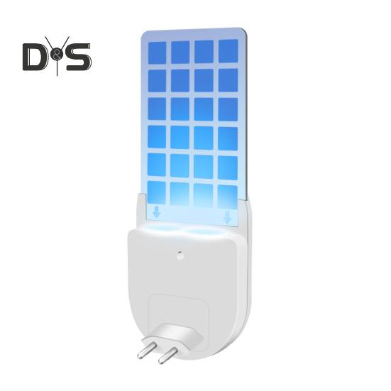 

Липкая ловушка для мух с бесшумным ультрафиолетовым светом, ловец комаров, домашнее физическое устройство для борьбы с мухами, светодиодная подушка для ловли мелких летающих животных EU белый