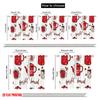 2pcs,2D Plane Printing Creative Curtains Freshly Sweet Coffee Mugs (2) Polyester Easy Install (without Rod) Art Deco Festive