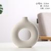 NEW Circle Ceramic Vase Minimalist Decoration Creative and Minimalist Living Room Bedroom Home Tabletop Vase Ceramic Decoration