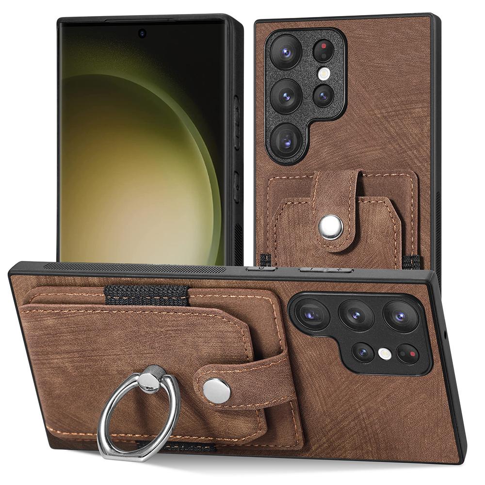 Husa portofel cu slot pentru card pentru Samsung S23 S22 Ultra S21 S20 Fe A14 A34 A54 A13 A23 A33 A53 A12 A32 A52/iphone 14 13 12 11 Husa din piele