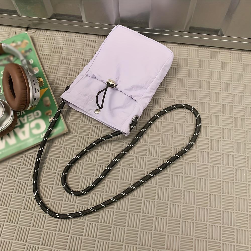 

Mini Crossbody Bag for Women Adjustable Strap, Mini Shoulder Phone Pouch, Compact & Stylish Design фіолетовий