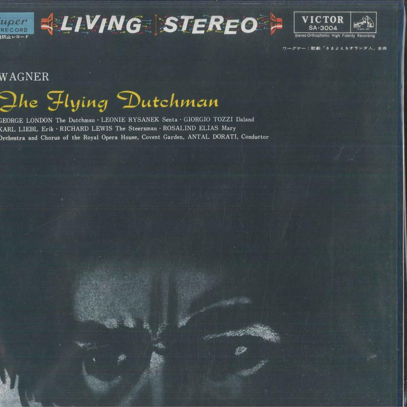 

LP Record ANTAL DORATI, ORCHESTRA & CHORUS OF - Wagner The Flying Dutchman SA3004 VICTOR Japan Classical Used