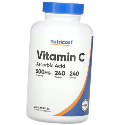 Vitamin C, Ascorbinsäure, Vitamin C 500, 240 Kapseln (36647054)