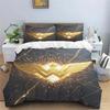 Anime Wonder Woman Themed Comfortable Bedding Set for Decorating Your Bedroom for All Seasons, Duvet Cover with Pillowcase75*50