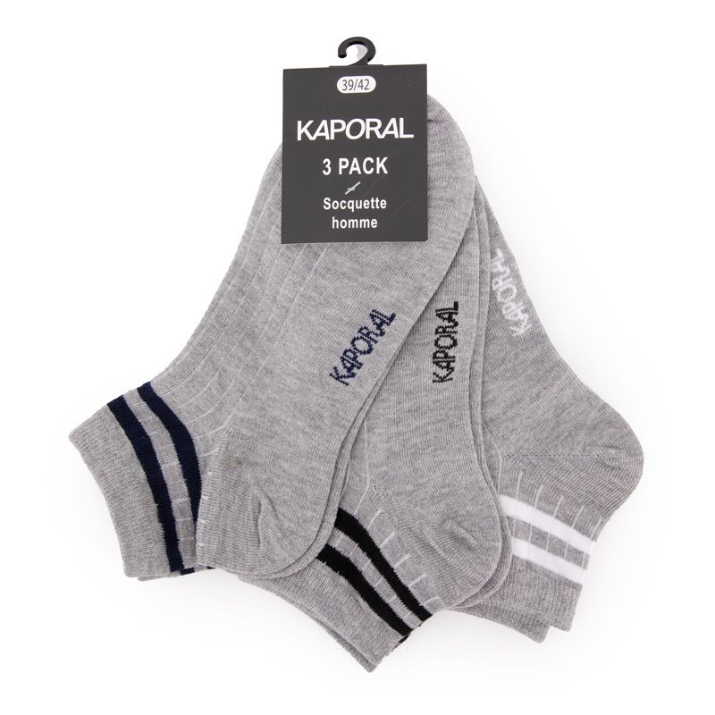 Pack of 3 KAPORAL Men's Striped Magelan Socks