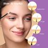 Eyelashes Nourishing Liquid, Black Curling Eyelashes, Eyebrow Natural Liquid, Thick And Longer Eyelashes Serum