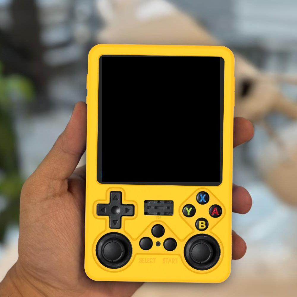 Housse de Protection en Silicone Anti-Rayures pour R36S Plus Accessoires de Jeu Portables